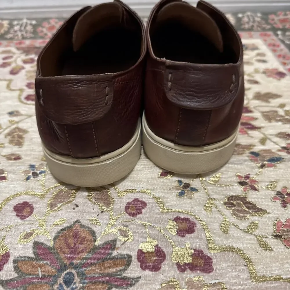 Frye Shoes Men Size‎ 10 Brown Casual Sneaker Leather Style 7200043
